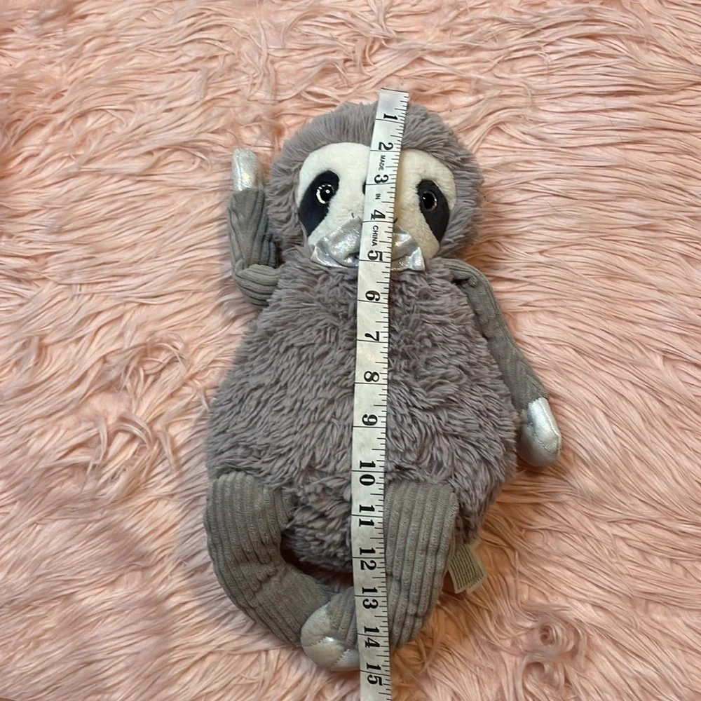 Scentsy Spiffy the Sloth Grey Scentsy Buddy Stuffed‎ Animal Plush